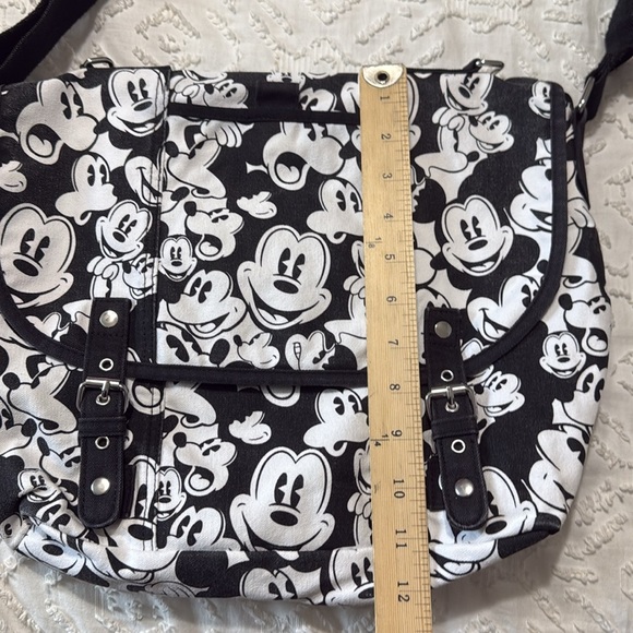 Two identical Disney Parks Mickey Mouse Satchel Purse With Adjustable Straps - Picture 10 of 14